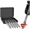 Extracteur à Vis à Tête Double,Endommagé Vis Extracteur Et Retirer Kit H.S.S.1＃/2＃/3＃/4＃0＃-(5Pcs) -Fischer Boutique 100343516 1