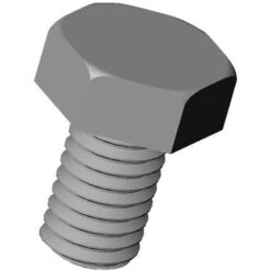 Ajile - M12x20 : Vis Plastique Hexagonale Diam. M12 Clef De 19 Mm Longueur L:20 Mm