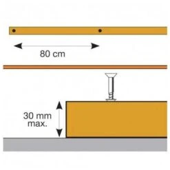 Lot De 100 Chevilles à Frapper 8x60 ( 8 X 60 Mm) Pour Terrasse Bois Et Autres Fixations -Fischer Boutique 12274861 3