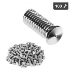 Goujons D'Ancrage M6 16 Mm Inox 100 Pieces Soudage Tige Fileté Amorcage Pointe -Fischer Boutique 13814463 2