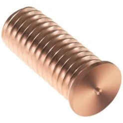 Goujons D'Ancrage M10 25 Mm 100 Pieces Soudage Tige Fileté Acier Amorcage Pointe