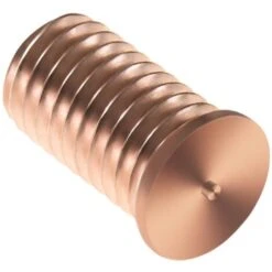 Goujons D'Ancrage M8 16 Mm 250 Pieces Soudage Tige Fileté Acier Amorcage Pointe