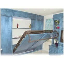 Mécanisme De Lit Abattant Vertical - A : 2090 Mm - C : 2135 Mm - Charge Maxi : 40 Kg - D : 960 Mm - Largeur Du Sommier : 900 Mm - Longueur Du Sommier : 1900 Mm - PARDO -Fischer Boutique 14120053 5