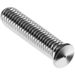 Goujons D'Ancrage M6 25 Mm Inox 100 Pieces Soudage Tige Fileté Amorcage Pointe