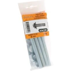 Lot De 4 Tiges Pour Scellement Chimique 8x100