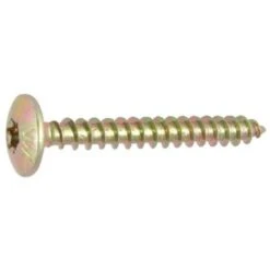 Vis De Penture Empreinte Torx Acier Zingué Bichromaté Entièrement Filetées, Diamètre 6 Mm, Longueur 50 Mm, Boîte De 200 Vis