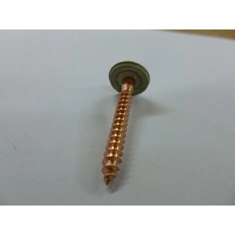 Vis SPENGLER Cuivré Inox 4.5 X 45 Bte De 100 5 Vis SPENGLER Cuivré Inox 4.5 X 45 Bte De 100 – Image 3