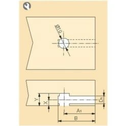 Ferrure D&apos;assemblage Ø10 100 Unit - Talla 7mm / 14mm -Fischer Boutique 23967322 4