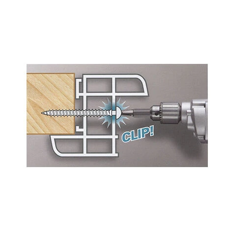 Vis De Pose En Rénovation Menuiserie Pvc - Teinte : Noir - MUSTAD 4 Vis De Pose En Rénovation Menuiserie Pvc - Teinte : Noir - MUSTAD – Image 2