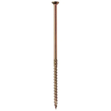 Vis Charpente Tête Fraisée T30 6x100 Zingué Bichromaté FISSAGI - Boite 100 - 92002 4 Vis Charpente Tête Fraisée T30 6x100 Zingué Bichromaté FISSAGI - Boite 100 - 92002 – Image 2