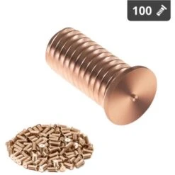 Goujons D'Ancrage M5 12 Mm 100 Pieces Soudage Tige Fileté Acier Amorcage Pointe -Fischer Boutique 25876976 2