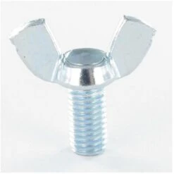 Vis Oreilles M8X60 Forme Américaine Acier Zingué Blanc Conditionnement: 10 Pieces