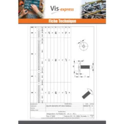 Vis Poelier Tête Ronde Large Tête Ronde Large M6X70 Clé De 4 HC4 Acier Zingué Noir Conditionnement: Unitaire -Fischer Boutique 27038796 4