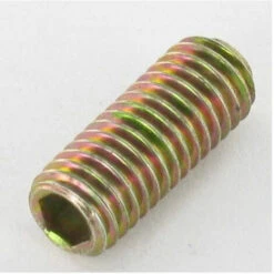 Vis Métaux Sans Tête Six Pans Creux (sthc) Clé De 3 HC3 M6X35 Bout Cuvette Bichromaté Conditionnement: Unitaire