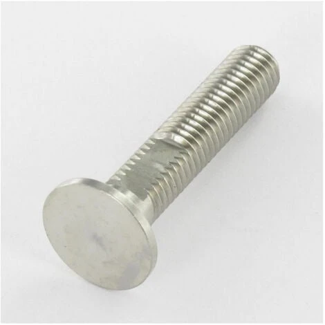 Vis Métaux Tête Plate A/MEPLAT 20X50 Filetée Sur 43 M10 Inox Conditionnement: Unitaire 3 Vis Métaux Tête Plate A/MEPLAT 20X50 Filetée Sur 43 M10 Inox Conditionnement: Unitaire