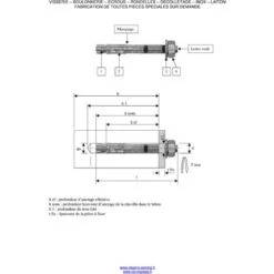 Goujon Ancrage 8X135 Inox A4 Conditionnement: Unitaire -Fischer Boutique 27068835 5