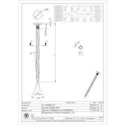 Vendues Au Kg POINTES Torsadées Forte Tenue à La Corrosion Acier Galvanisé à Chaud 5.7X140 Conditionnement: Unitaire -Fischer Boutique 27068877 3