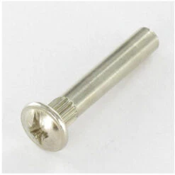 Écrou Relieur Tête Poelier Tête Ronde Large Tête Ronde Large Pozi Et Fendu M4X15 5X30 Acier Nickelé Conditionnement: Unitaire