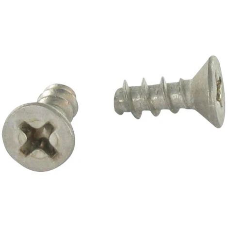Vis PVC Tête Fraisée TF Phillips 4X10 Filet 40 DEGRE Inox A2 Conditionnement: 100 Pieces 3 Vis PVC Tête Fraisée TF Phillips 4X10 Filet 40 DEGRE Inox A2 Conditionnement: 100 Pieces
