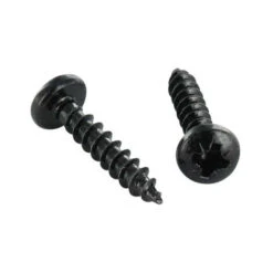 Vis Bois Et Agglomeré Savis Vba Tête Ronde TR Pozi 2 4X20 Acier Zingué Noir Conditionnement: Unitaire