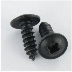Vis Tôle Poelier Tête Ronde Large Tête Ronde Large Pozi 3.5X13 Acier Zingué Noir Conditionnement: Unitaire
