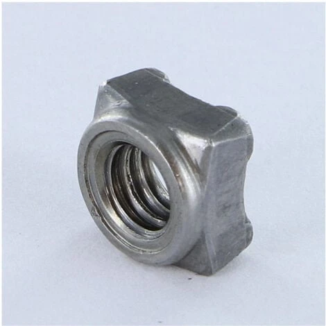 Écrou à Souder Carré M6 Acier Brut Conditionnement: Unitaire 3 Écrou à Souder Carré M6 Acier Brut Conditionnement: Unitaire