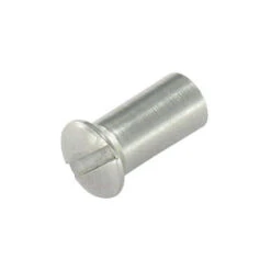 Écrou Relieur Tête Bombee Fendue M4/8 6X10 Diamètre De Tête: 9 Inox A4 Conditionnement: Unitaire