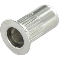 Écrou à Sertir Tête Fraisée TF Cranté M8X19 INFC 45 Inox Conditionnement: Unitaire