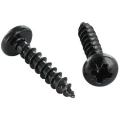 Vis Bois Et Agglomeré Savis Vba Tête Ronde TR Pozi 2 4X16 Acier Zingué Noir Conditionnement: Unitaire