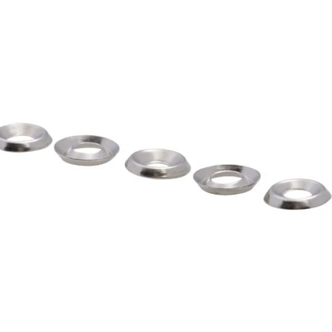 Rondelle Cuvette Nickelée Vissal 4x12mm ép:2mm Lot De 20 Rondelles 6 Rondelle Cuvette Nickelée Vissal 4x12mm ép:2mm Lot De 20 Rondelles – Image 4