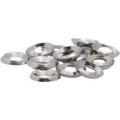 Rondelle Cuvette Nickelée Vissal 4x12mm ép:2mm Lot De 20 Rondelles 11 Rondelle Cuvette Nickelée Vissal 4x12mm ép:2mm Lot De 20 Rondelles -Fischer Boutique 30896612 5