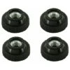 4x écrou Moleté M6 Plastique Insert Acier Bouton Molette -Fischer Boutique 31440230 1