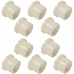 10x Coussinet Entretoise épaulée 6 X 8 X 10 X 10 X 2mm Plastique Nylon 6.6 Vis Rondelle Collerette Roue Roulement Sport