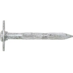 Clou Cannelé Avec Rondelle Diam : 3,5x50mm, 250 Pieces