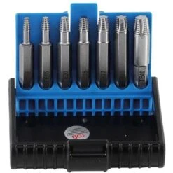 EXTRACTEUR DE VIS TORX ABIMEE POUR VISSEUSE - JEU DE 7 EXTRACTEURS