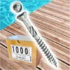 1000 Vis Terrasse 5x60 INOX A2 + 5 Embouts Offerts, Tête Fraisée Reduite TORX 25 -Fischer Boutique 35450070 1