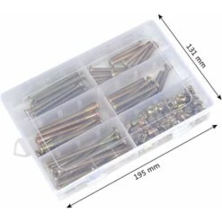 Boulons à Boulons De Boulon De Boulon De Boulon De Boulon De Boulon De Boulon De Boulon De Boulon De Boulon De Boulon à Double Boulon à Vis, écrou De Baril De La Tête Pour La Chaise Pour La Chaise 6mm -Fischer Boutique 39355315 3