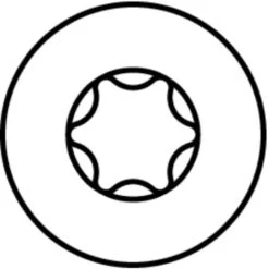 HECO MULTI MONTI Plus F Vis D'ancrage 5,0x60mm, Vis à Béton, Tête Fraisée, T-Drive, Zinguée Bleue, A2K, 200 Pcs. (54267) -Fischer Boutique 42182382 3