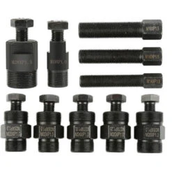 Aqrau Lot 10 Extracteur De Volant De Moto Outil Set Trousse Pr Yamaha Kawasaki Honda Suzuki