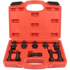 Aqrau Lot 10 Extracteur De Volant De Moto Outil Set Trousse Pr Yamaha Kawasaki Honda Suzuki -Fischer Boutique 42560433 3