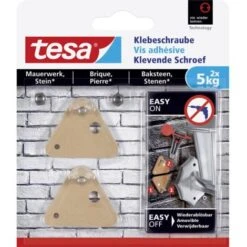 Vis Adhésive Triangulaire Tesa® Tesa 77904-00000-00 Beige 2 Pc(s) -Fischer Boutique 4425750 3