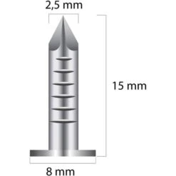 Tiges De Feutre Pour Toiture 0.25 X 0.4 Cm -Fischer Boutique 51421095 2