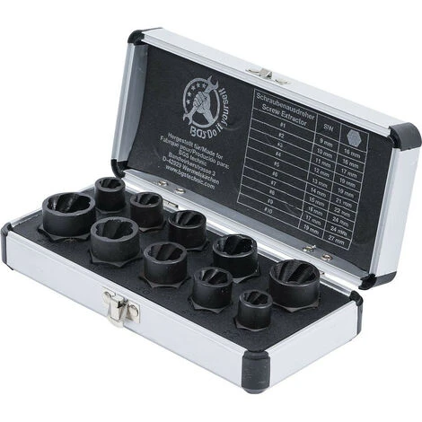 Coffret Extracteurs D'ecrous Ou De Tete De Vis Abimes 4 Coffret Extracteurs D'ecrous Ou De Tete De Vis Abimes â Image 2