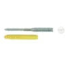 Boîte 100 Vis Top Roc PVC 6x100 ING FIXATIONS - Filetage 45 Mm - Capuchons Blancs/chevilles - A430160 -Fischer Boutique 5427806 1