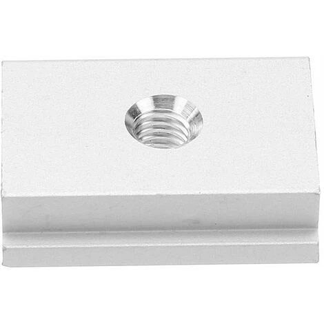 Ecrou à Glissière Coulissant M8 Técrou à Rainure En Alliage D'Aluminium Pour Outil De Menuiserie Fixation à Fente Pour Vis 10 Pièces -Macaron 5 Ecrou à Glissière Coulissant M8 Técrou à Rainure En Alliage D'Aluminium Pour Outil De Menuiserie Fixation à Fente Pour Vis 10 Pièces -Macaron – Image 3