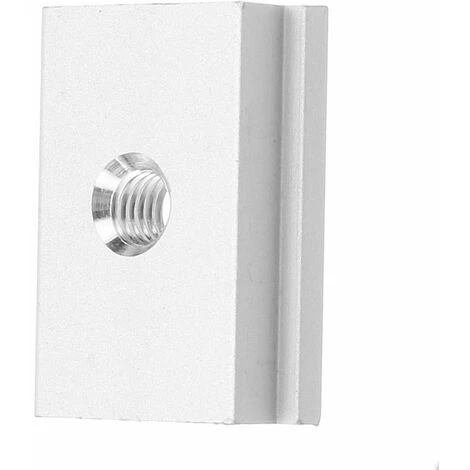 Ecrou à Glissière Coulissant M8 Técrou à Rainure En Alliage D'Aluminium Pour Outil De Menuiserie Fixation à Fente Pour Vis 10 Pièces -Macaron 6 Ecrou à Glissière Coulissant M8 Técrou à Rainure En Alliage D'Aluminium Pour Outil De Menuiserie Fixation à Fente Pour Vis 10 Pièces -Macaron – Image 4