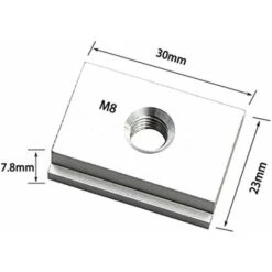 Ecrou à Glissière Coulissant M8 Técrou à Rainure En Alliage D'Aluminium Pour Outil De Menuiserie Fixation à Fente Pour Vis 10 Pièces -Macaron 11 Ecrou à Glissière Coulissant M8 Técrou à Rainure En Alliage D'Aluminium Pour Outil De Menuiserie Fixation à Fente Pour Vis 10 Pièces -Macaron -Fischer Boutique 54814837 5