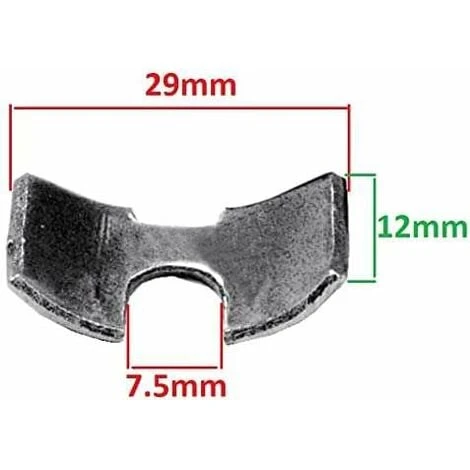 Kit De 2x Goujons D'assemblage De Lit Meuble Diamètre 8mm X Longueur 50mm 4 Trous + 2x étrier Ferrure Ouvert 38mm Acier Vis Filetage Direct 5 Kit De 2x Goujons D'assemblage De Lit Meuble Diamètre 8mm X Longueur 50mm 4 Trous + 2x étrier Ferrure Ouvert 38mm Acier Vis Filetage Direct – Image 3