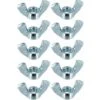 10x écrou Papillon M6 Acier Forme Américaine à Oreille -Fischer Boutique 55842833 1