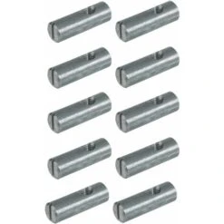 10x Ferrure D'assemblage Filetage M6 X Longueur 14mm X 8mm Acier écrou Connecteur Meuble Bois Lit Bébé Berceau Table Chaise Armoire étagère Goujon Excentrique